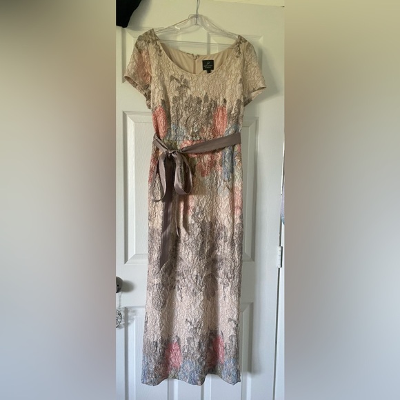 Adrianna Papell long column dress - Picture 2 of 8